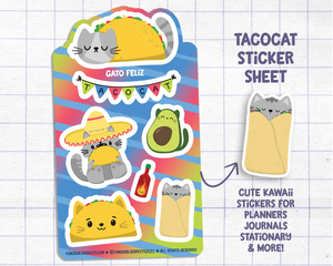 Tacocat Sticker Sheet