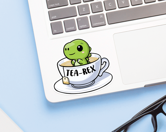 Tea Rex T-Rex Sticker