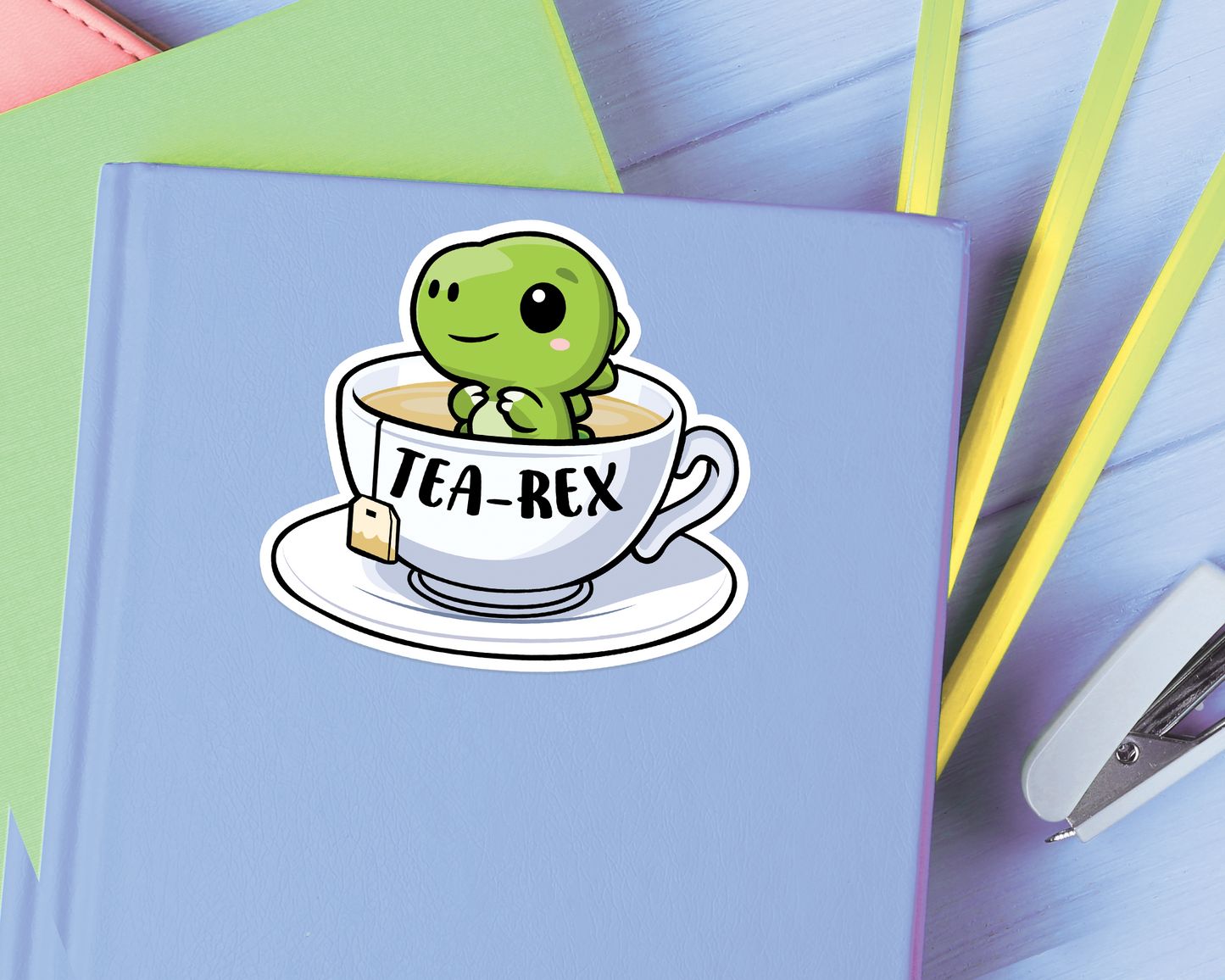 Tea Rex T-Rex Sticker