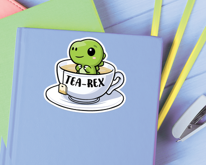 Tea Rex T-Rex Sticker