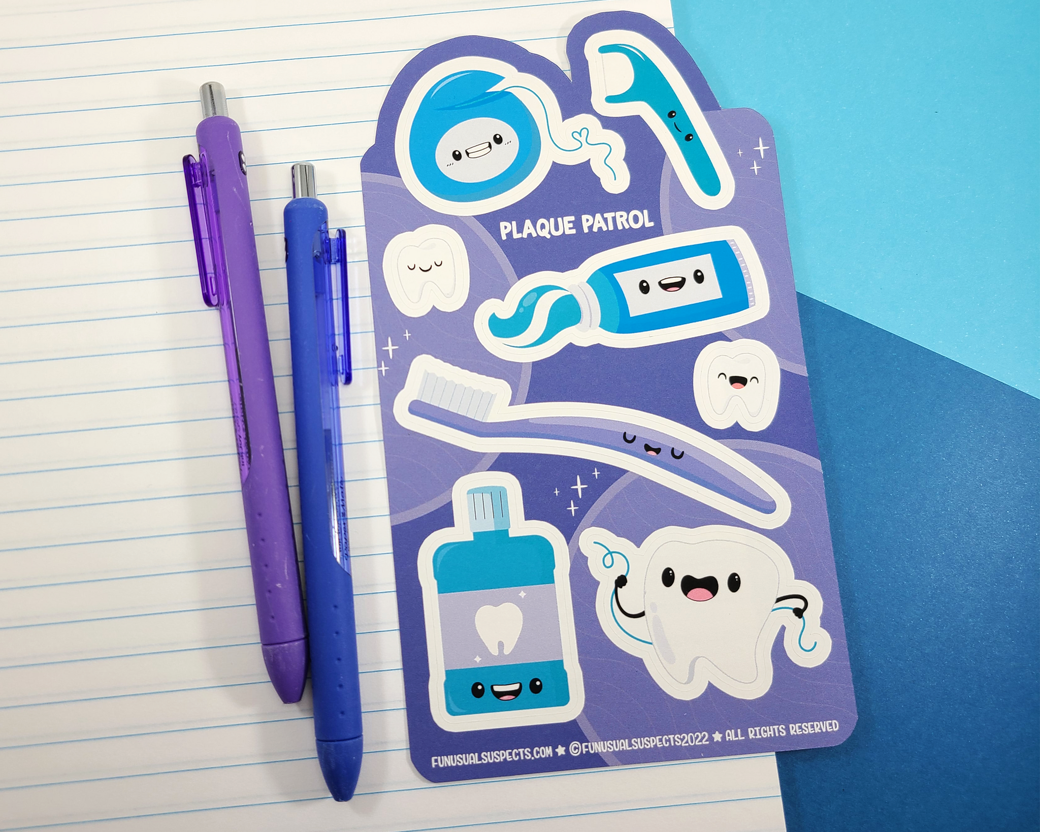 Dental Sticker Sheet