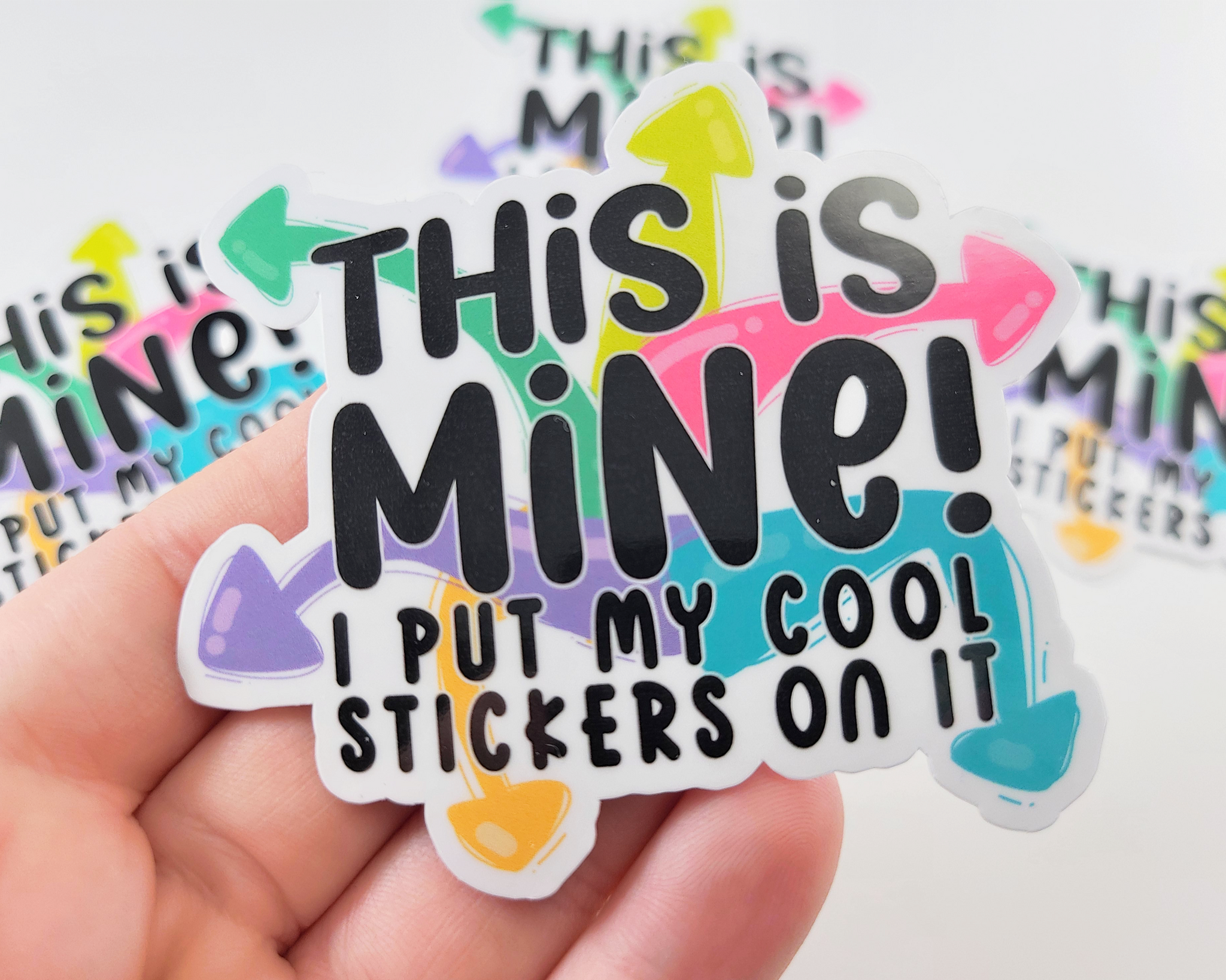 This Is Mine Sticker