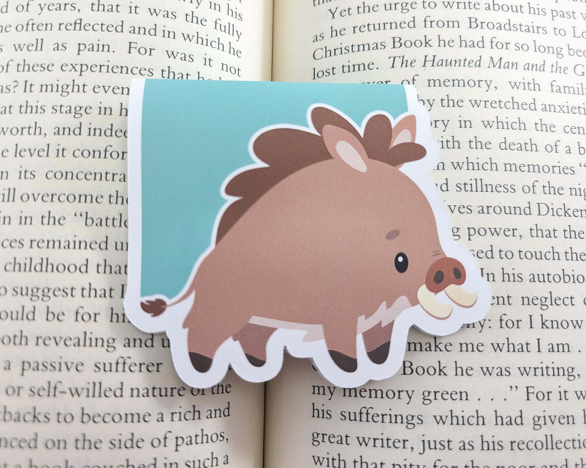 Warthog Magnetic Bookmark