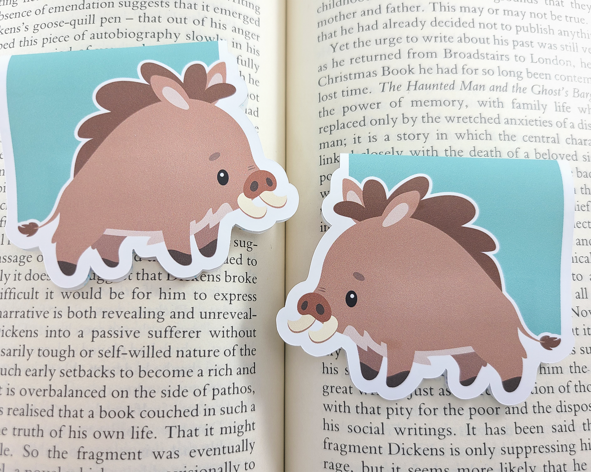 Warthog Magnetic Bookmark