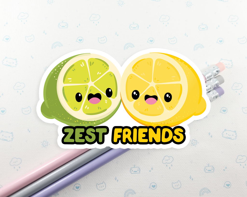 Zesties Sticker