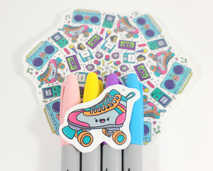 90's Mandala Sticker Set