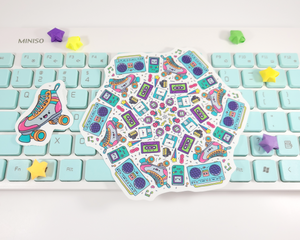 90's Mandala Sticker Set