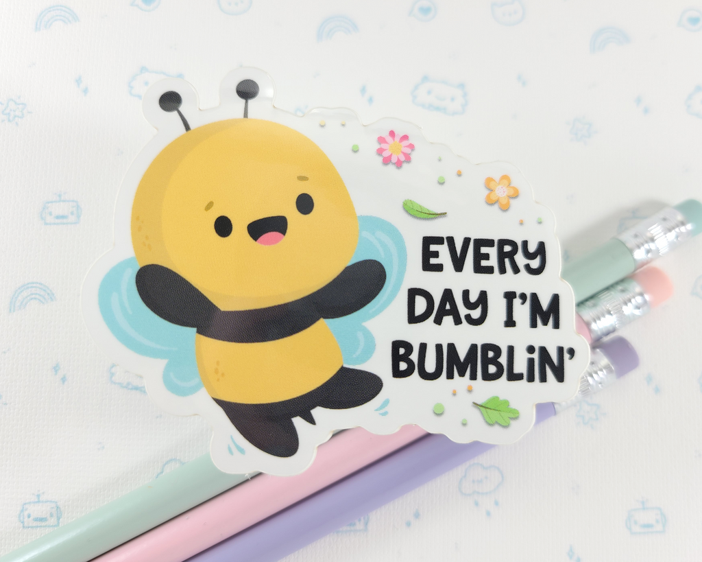 Bee Bumblin Sticker