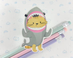 Cat Shark Sticker