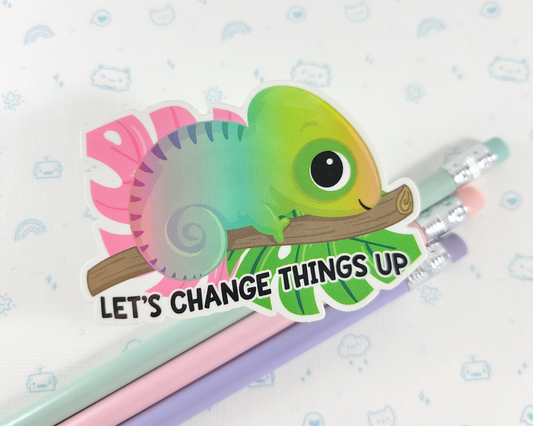 Chameleon Sticker