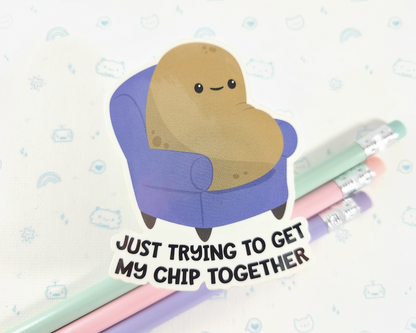 Potato Chip Sticker