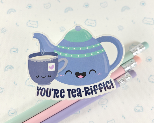 Teariffic Sticker