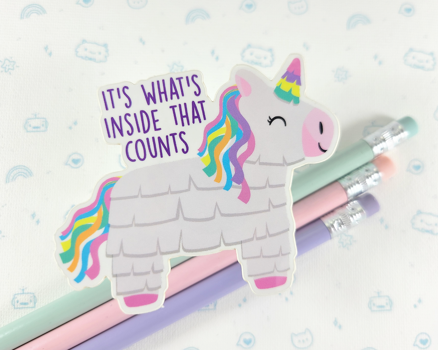 Unicorn Pinata Sticker