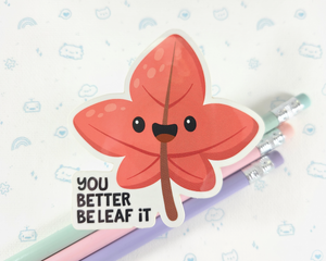 Maple Leaf Sticker
