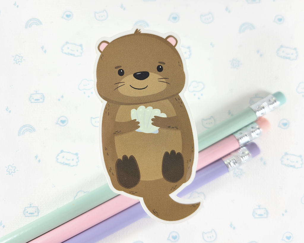 Otter Sticker