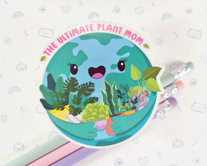 Plant Mom Sticker