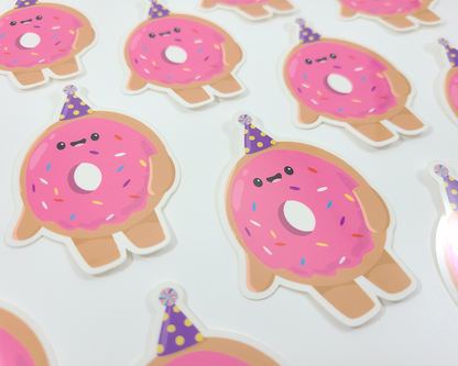 Party Donut Sticker