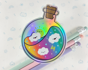 Holographic Weather Sticker