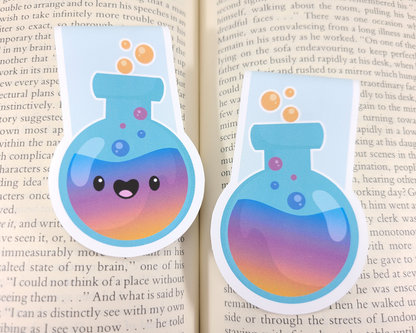 Beaker Magnetic Bookmark