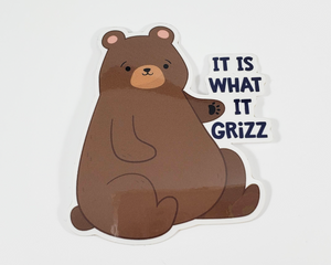 Grizzly Bear Sticker