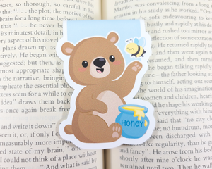 Bear & Bee Magnetic Bookmark