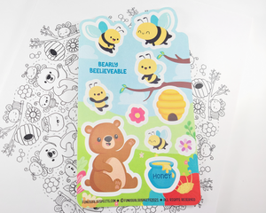 Honey Bee Sticker Sheet