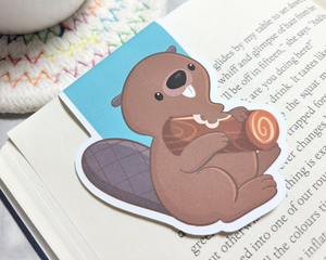 Beaver Magnetic Bookmark