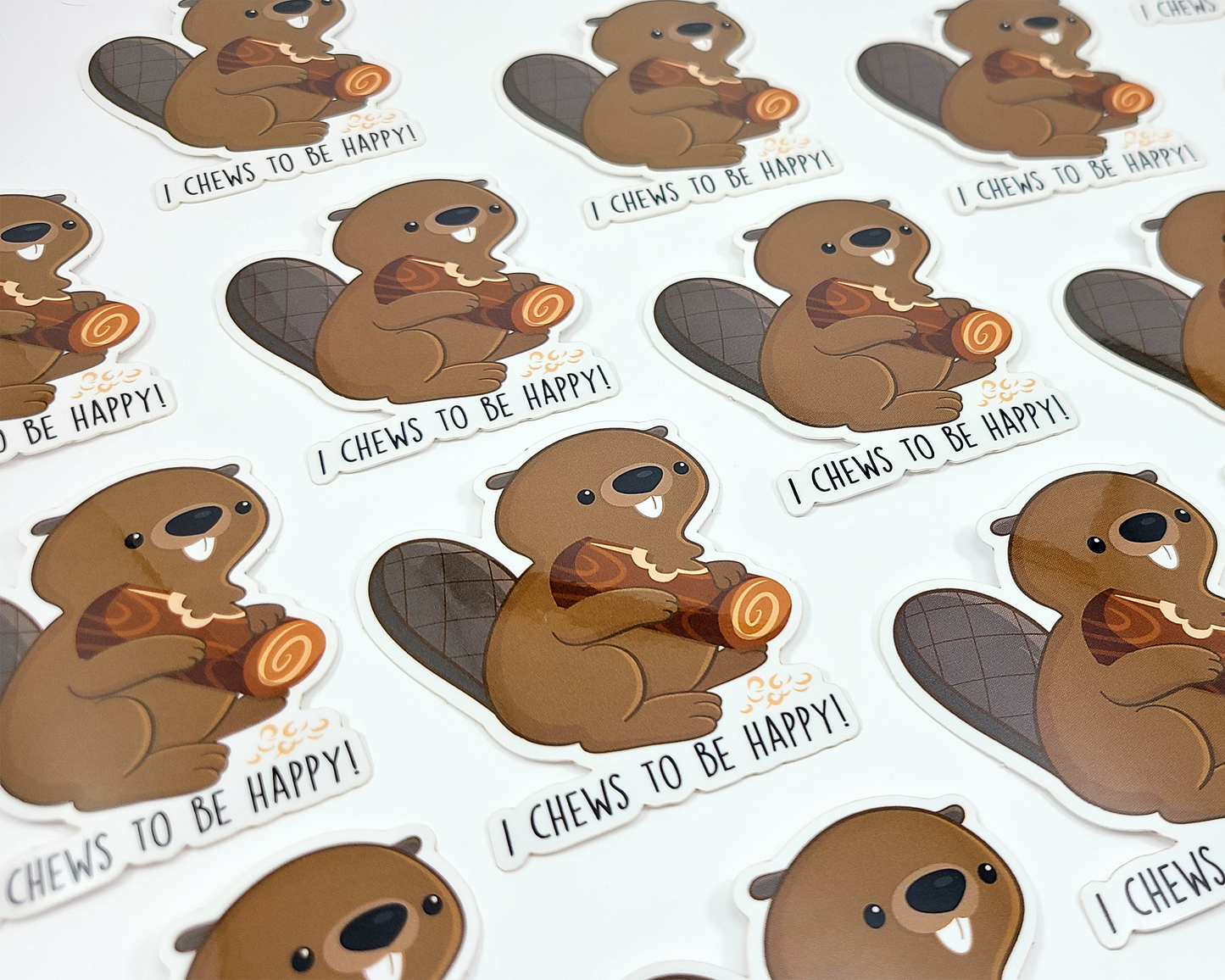Beaver Sticker