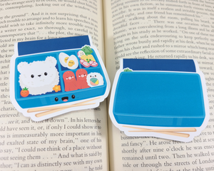 Bento Box Magnetic Bookmark