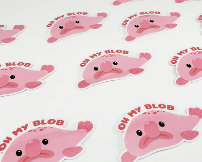 Blobfish Sticker