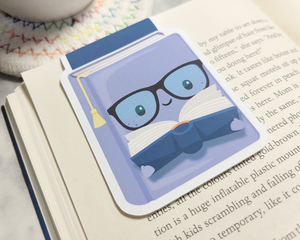 Book Reading Magnetic Bookmark