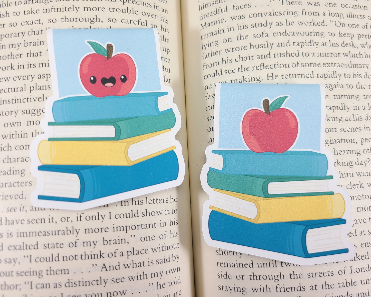 Bookstack Apple Magnetic Bookmark