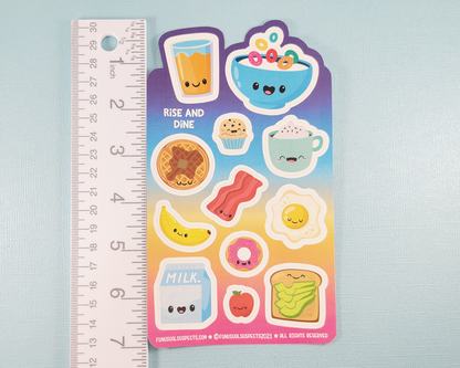 Breakfast Sticker Sheet