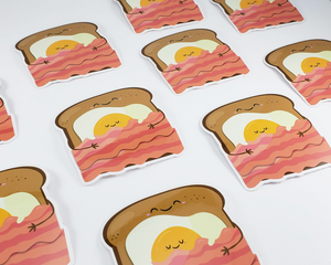 Breakfast in Bread Sticker