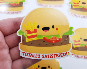 Burger & Fries Sticker