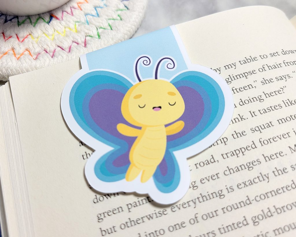 Butterfly Magnetic Bookmark