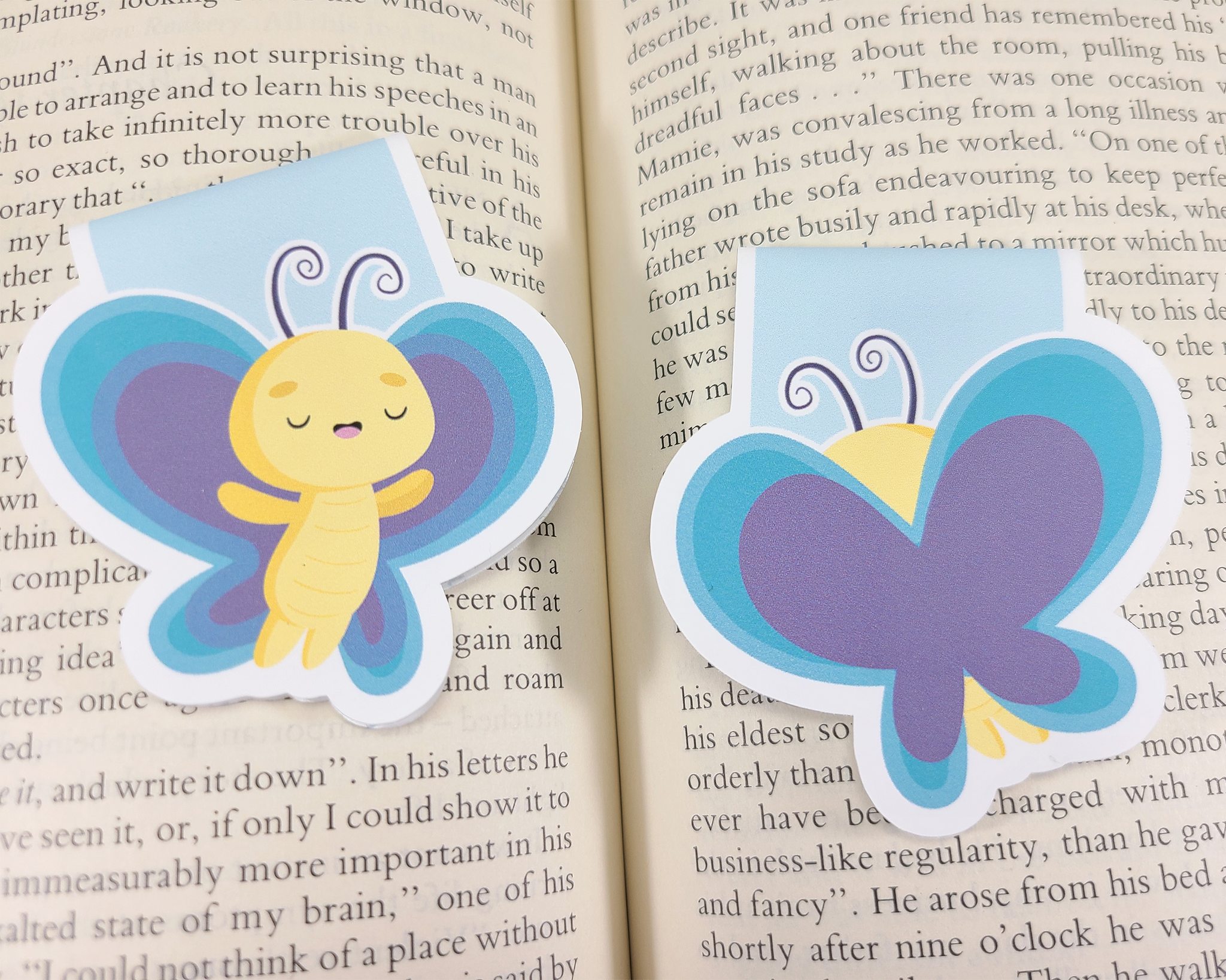Butterfly Magnetic Bookmark