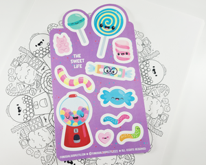 Candy Sticker Sheet