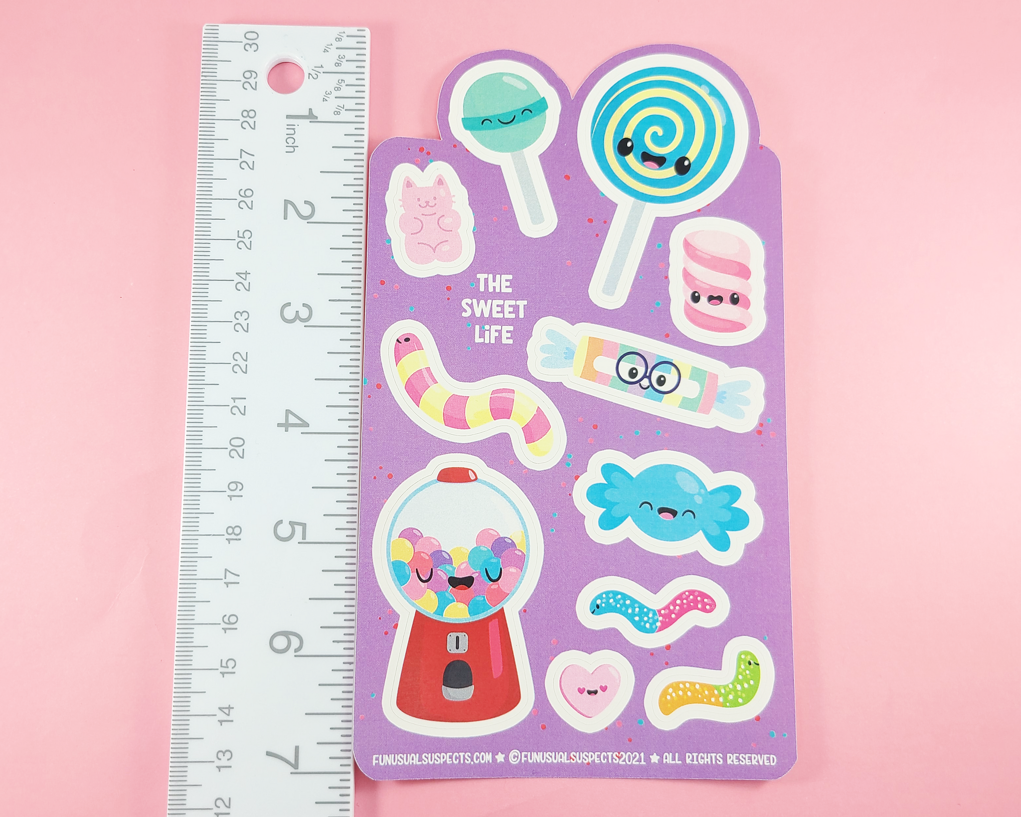 Candy Sticker Sheet