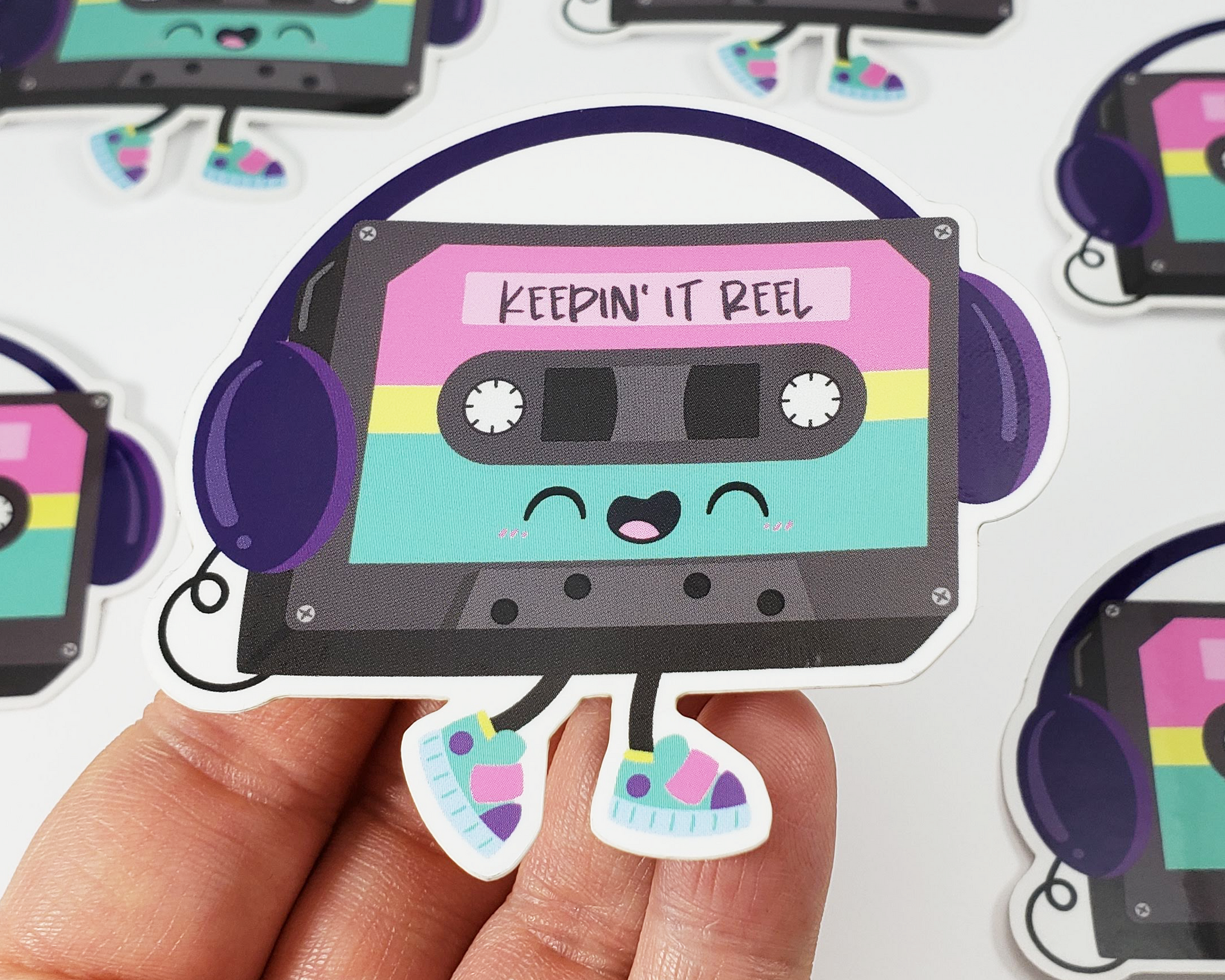 Cassette Tape Sticker