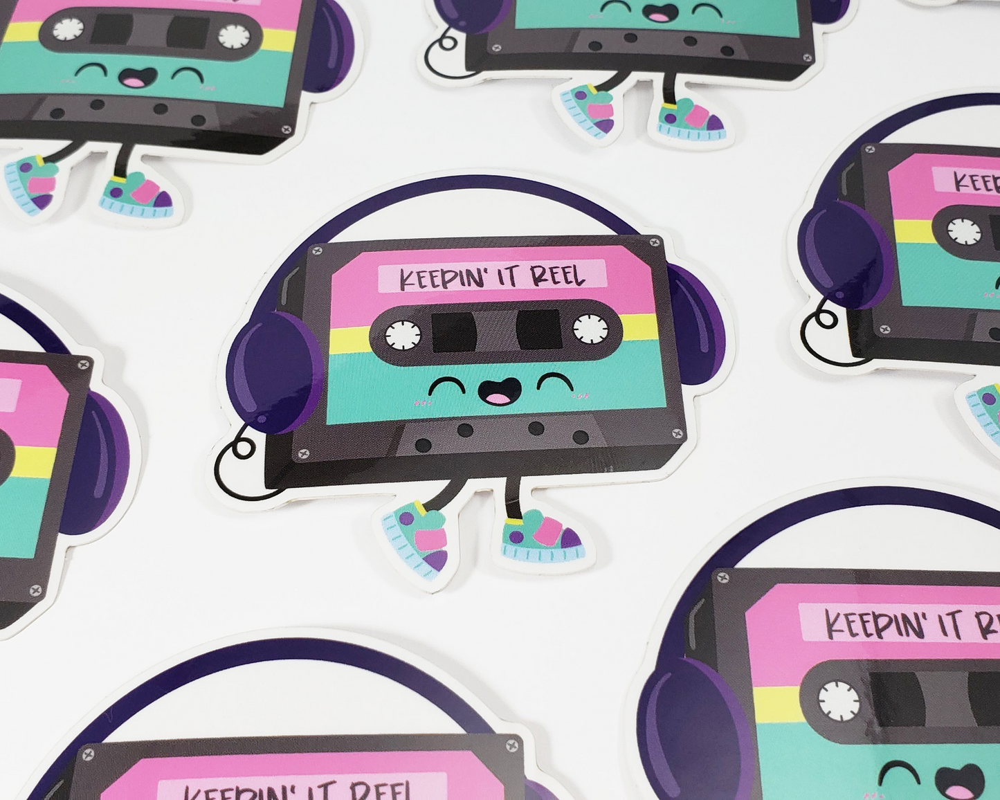 Cassette Tape Sticker