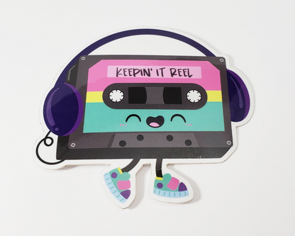 Cassette Tape Sticker