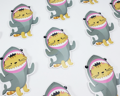 Cat Shark Sticker