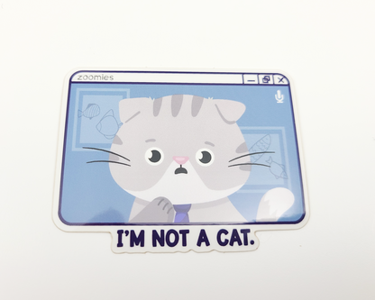 Cat Lawyer Sticker
