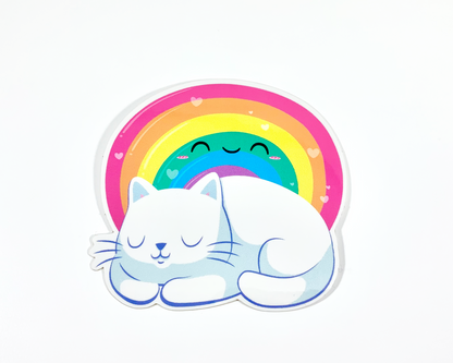 Cat Rainbow Sticker