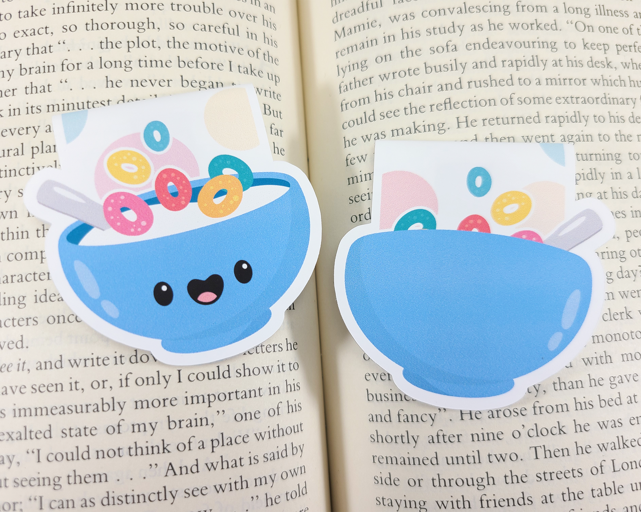Cereal Magnetic Bookmark