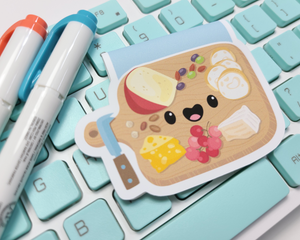 Charcuterie Magnetic Bookmark
