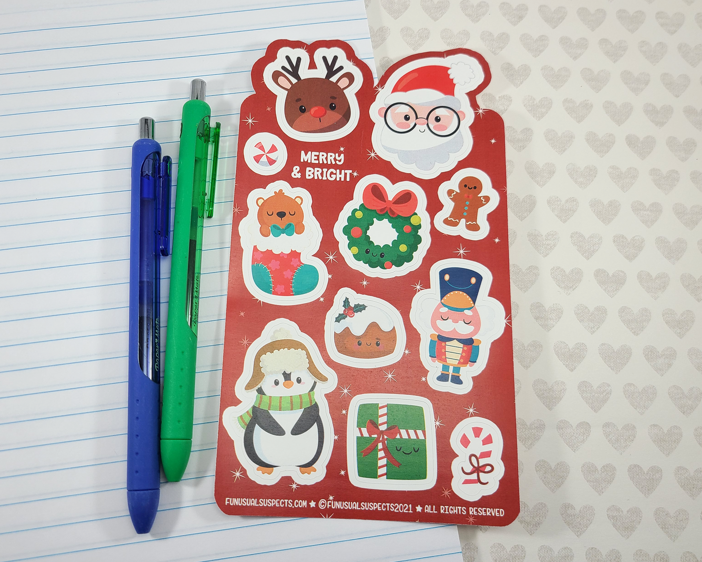 Christmas Sticker Sheet