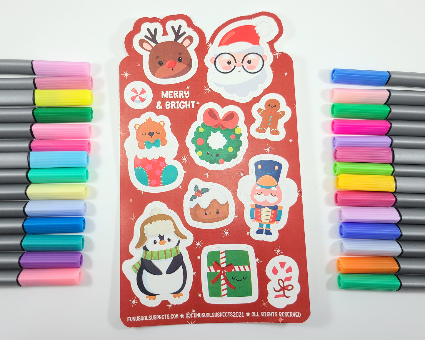 Christmas Sticker Sheet
