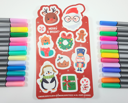 Christmas Sticker Sheet
